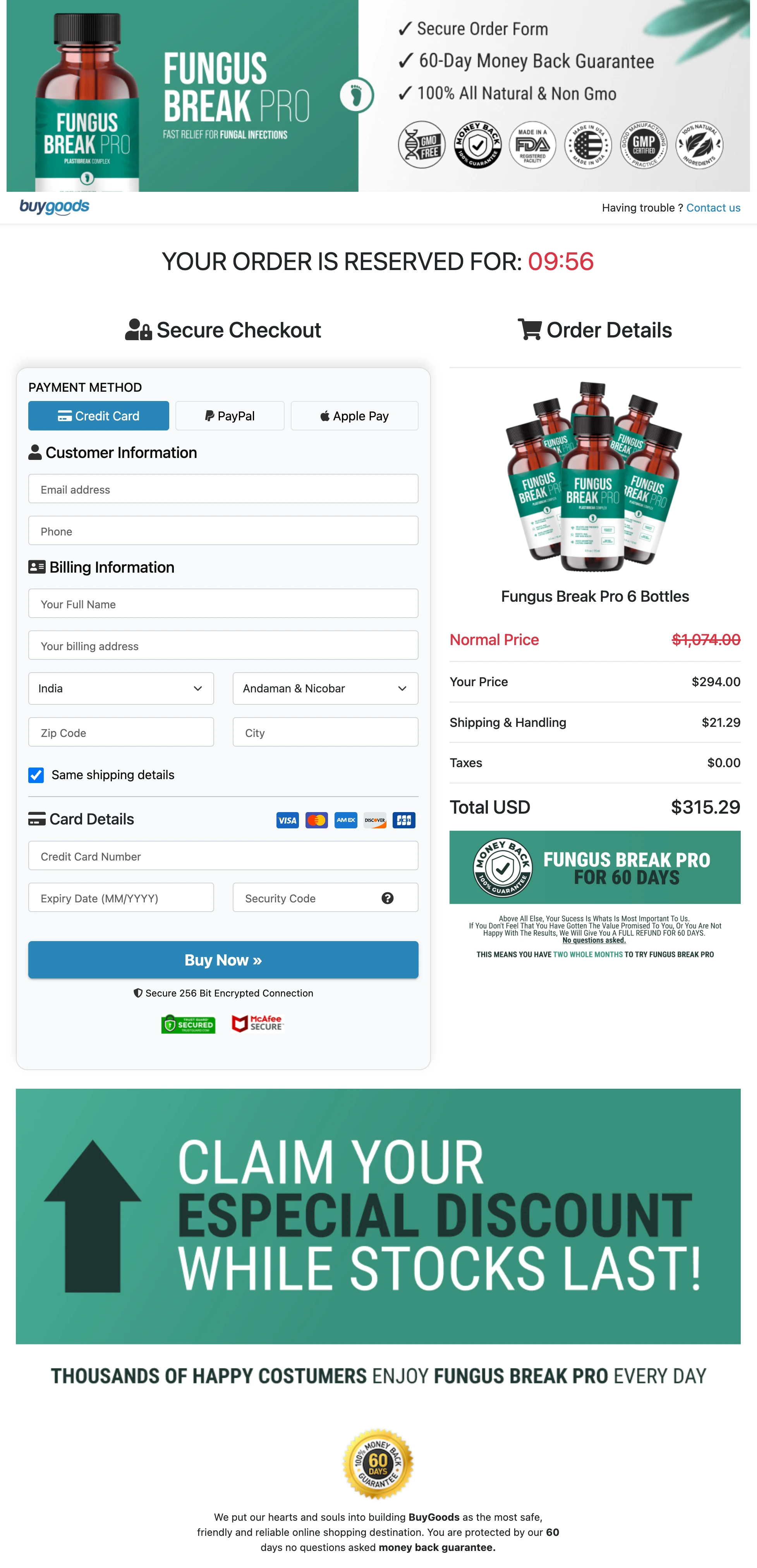 Fungus Break Pro add to cart